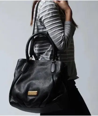 Marc by Marc Jacobs Pebbled Shoulder Bag in Black