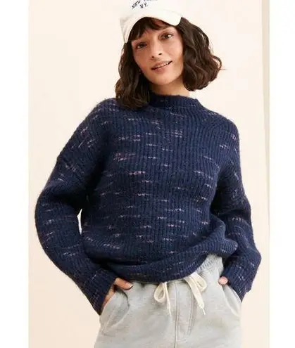 Varley Albion Knit Sweater in navy sz M
