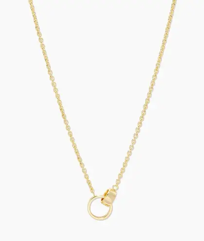 Gorjana Rose Interlocking Necklace Gold