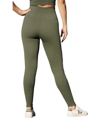 Daily Practice by Anthropologie Dana Seamless Leggings size XS/S Green