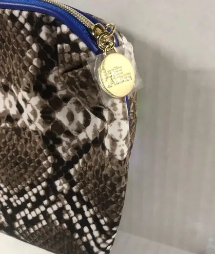 Estée Lauder Estee Lauder Butterfly Snakeskin Velvet Cosmetic Makeup Travel Bag Clutch Gem