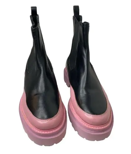 Seychelles Savor the Moment Chelsea Boot Black Pink 9