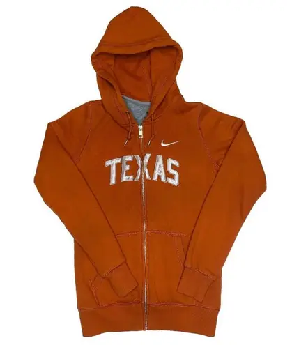 Nike Texas Longhorns Burnt Orange Zip Up Hoodie Sm 27 58 Off Retail From Self