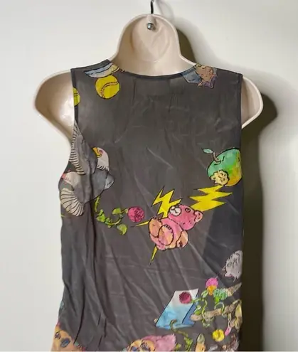 Zadig & Voltaire Tsukasa Ohtake cowboy theme Rory sleeveless dress RARE sz S