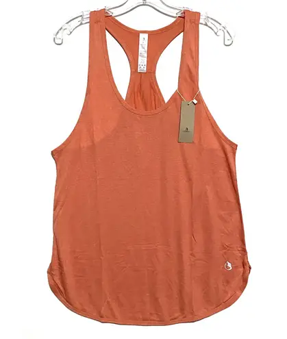 icyzone Racerback Tank Top Womens L Yoga Gym Running Athleisure Boho Sporty NWT