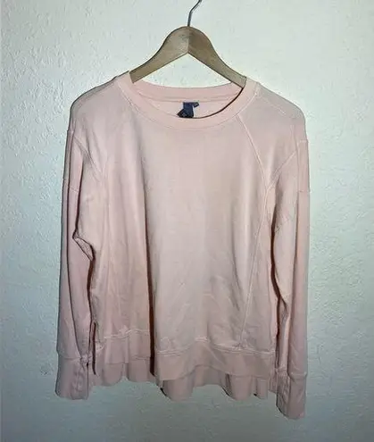 Sweaty Betty ‎ Light Pink Sweater With Thumb Holes ( M )