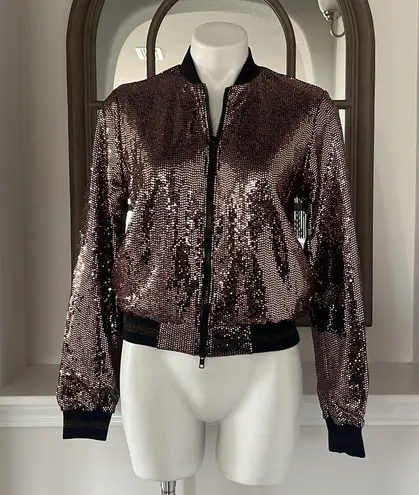 Pam & Gela Rose Mirror Ball Jacket, Size P/XS New w/Tag Retail $275