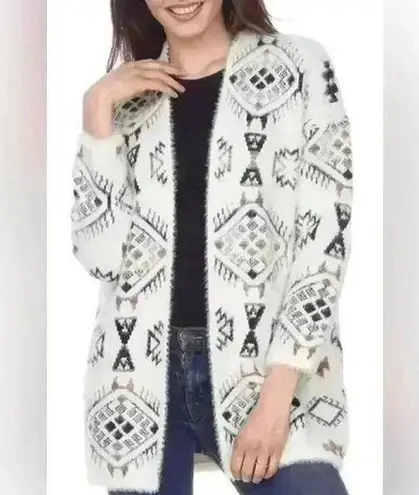 Kamana Boho Aztec Sweater (K14) Black Size XL