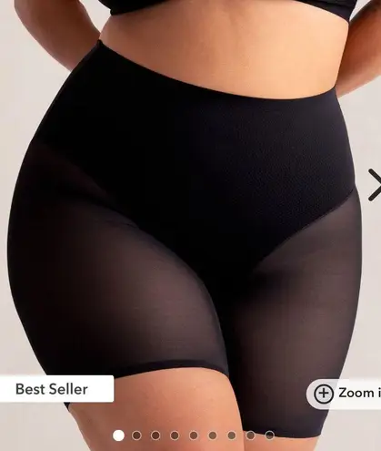 Shapermint Essentials Mesh Shaper Shorts Black Size undefined