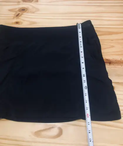 The North Face  Sz L Black  Flashdry  Athletic Mini Skort Skirt