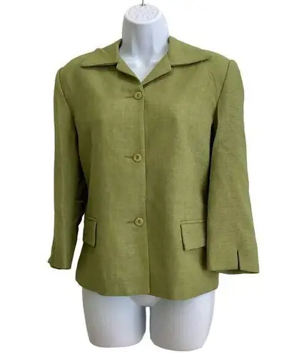 Chapter One Green Blazer Size 6