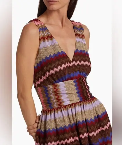 Ramy Brook Laura Zig Zag Tiered Minidress