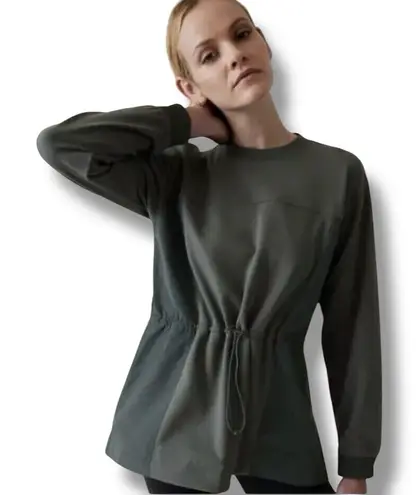 Athleta  Triumph Hybrid Sweatshirt in Bali Green Size 1X NWT