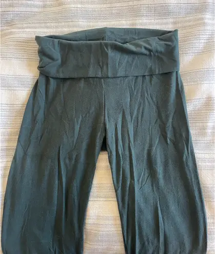 SKIMS Cotton Jersey Foldover Pants