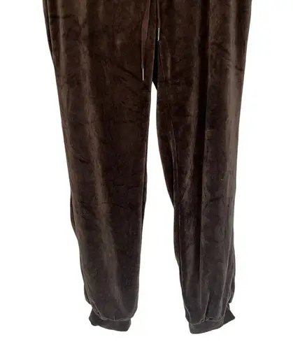Better Be Womens Velour Loungewear Pants, Comfy Athleisure Joggers Sweatpants L