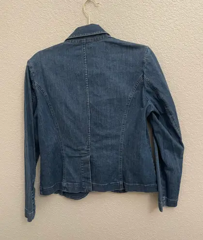Talbots Jean Jacket