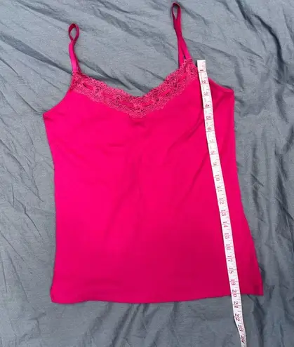 Tommy Hilfiger Super Cute Girly Pink Baby Tank Y2K Style Tommy NWTS XL