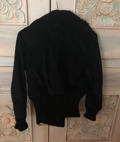 Ossira Black Corduroy Jacket