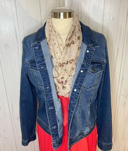 KIMBERLY C. Beige/Tan Heart Print Infinity Scarf Tan