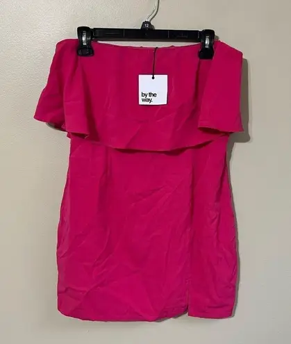 by the way. NWT revolve large strapless dress