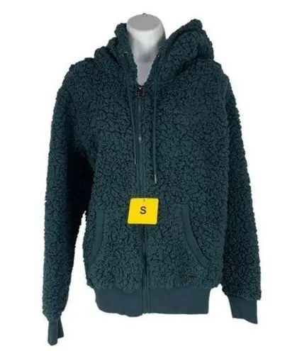 Marc New York  NEW Women's Fleece Full Zip Jacket Teddy Hooded Size Small