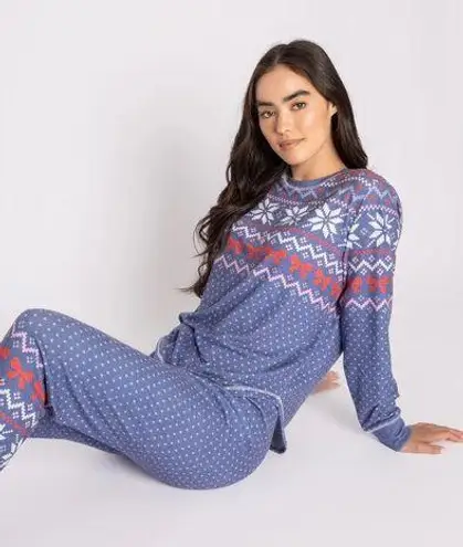 P.J. Salvage  Cozy Vibes Holiday Bow Pajama Set