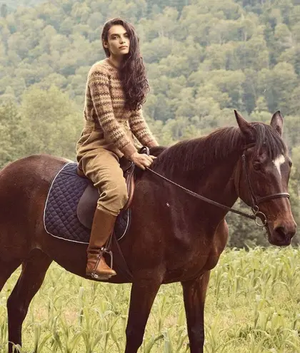 💕DOEN💕 Atherton Pant ~ High Waisted Corduroy Pants Chestnut Brown 6 NWT