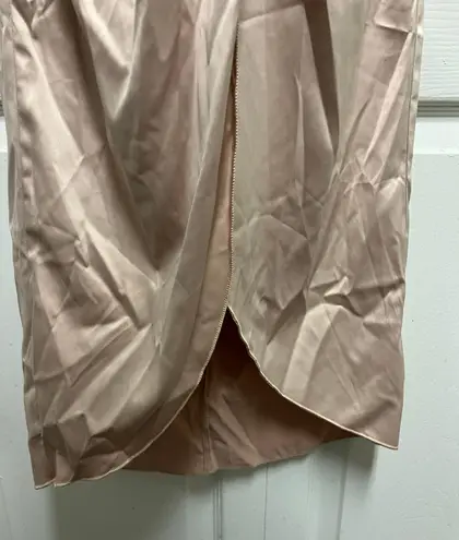 Allegra K Sleeveless Satin Summer Halter Neck Flowy Swing A-Line Party Dress