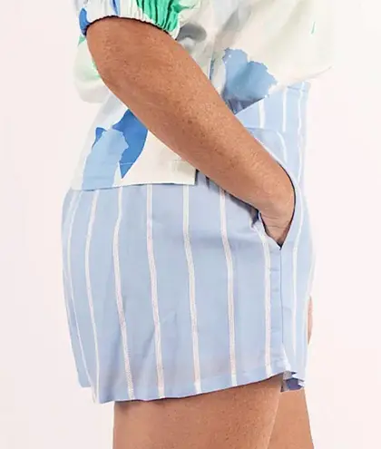 Emily McCarthy Hampton Stripe Everyday Shorts Size L