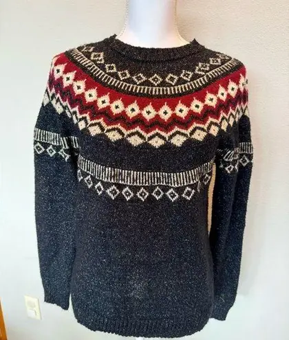Weatherproof Vintage Grandpa Sweater | Small | EUC | Navy | Cozy | Knit