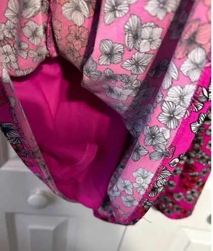 CeCe hot pink sleeveless dress S