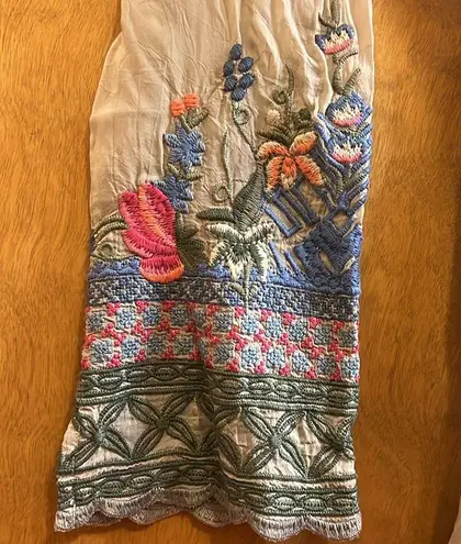 Johnny Was “Millie” Blouse. *sold out in stores* $260 MSRP. Wheat Color. NWT