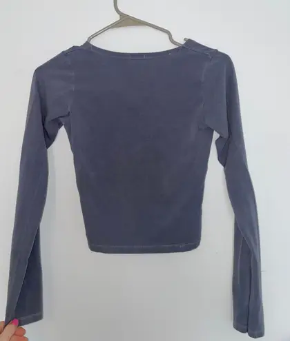 John Galt Cropped Long Sleeve