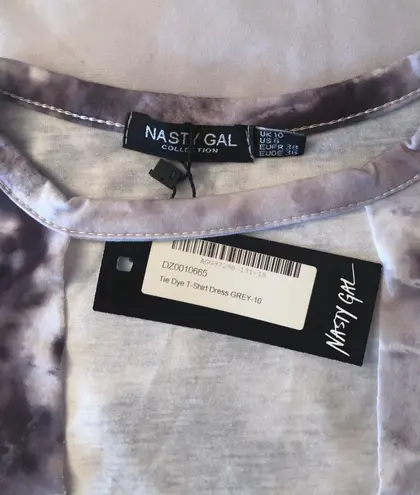 Nasty Gal Tie Dye T-Shirt Dress