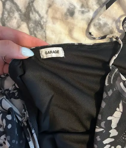 Garage Mini Patterned Mini Dress