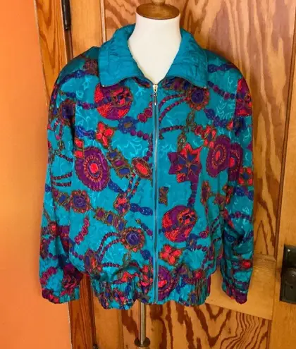 Lavon Vtg 90s Colorful lightweight jacket