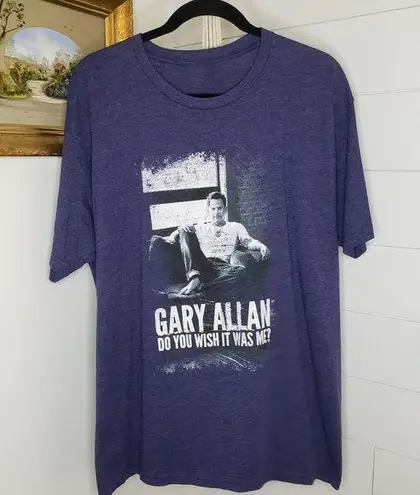 Wish Gary Allen Navy Blue Do You  It Was Me Tour Band Concert Tee XL