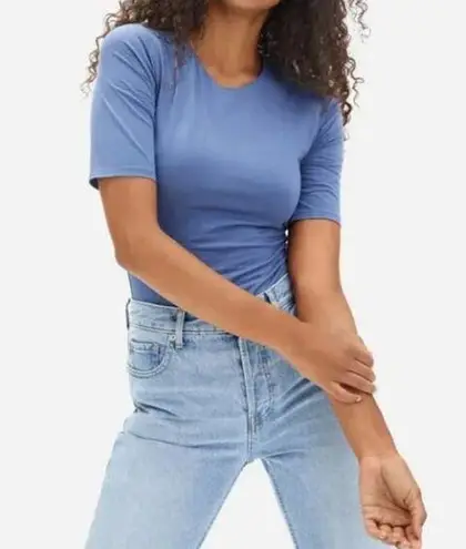 Everlane NWT  The Short-Sleeve Crew Neck Bodysuit in Blue