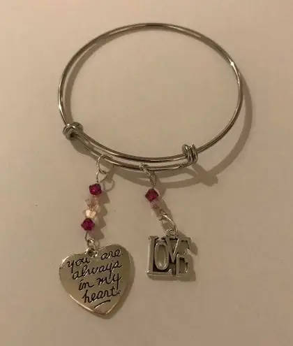 Handmade Love Charms Bracelet