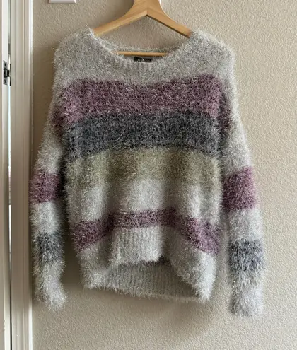 Wild Fable fuzzy shiny sweater - Image 1