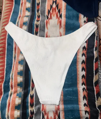 Aerie White Bikini Bottoms