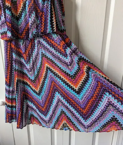 London Times tribal print dress size 10