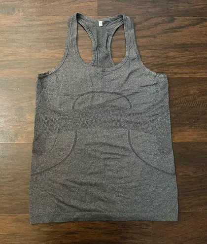 Lululemon Swiftly Tech gray racerback tank top size 8