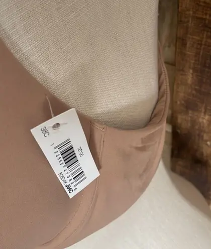 Amazon Essentials bra woman’s NWT casual intimate Sz 38C Tan