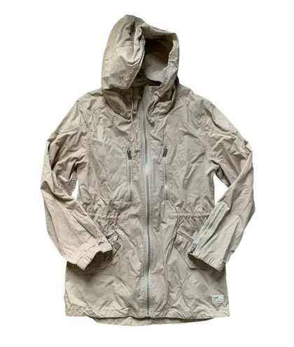 Aritzia TNA Tan Hooded Jacket M Size M