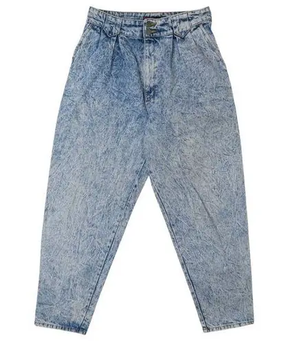 Vintage 80s Sasson Acid Wash Jeans Blue Size 30