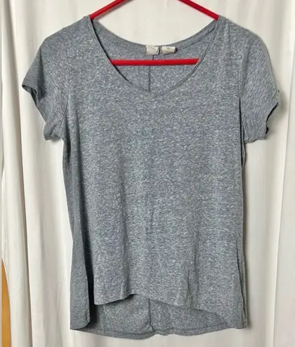 Artisan NY Women's Heather Gray Short Sleeve Top Size Medium