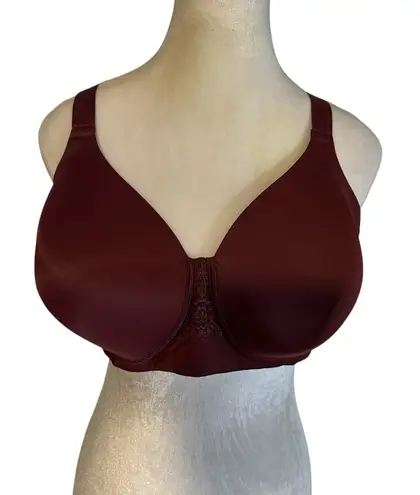 Vanity Fair Beauty Back 40D Full-Figure Back Smoothing Wireless Bra 71380 Plum