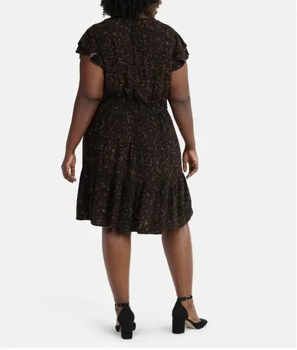 Terra & Sky NWT - Dress with Flutter Sleeves.