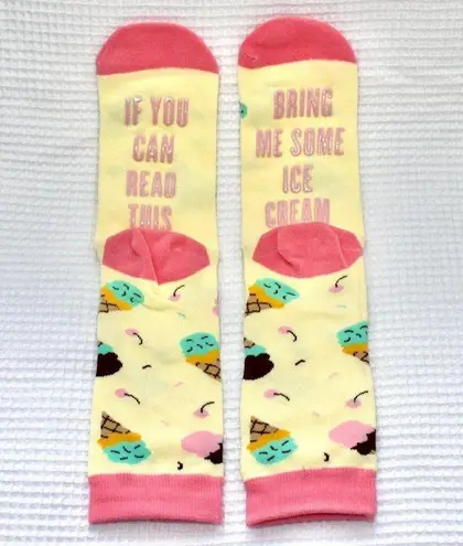 NWT Lavely Bring Me Some Ice Cream Crew Length Non